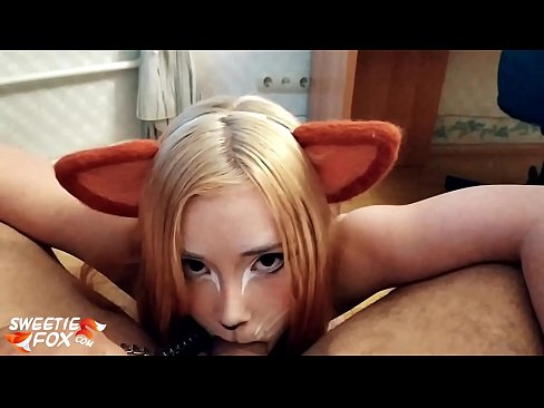 ❤️ Kitsune κατάποση κόκορας και σπέρμα στο στόμα της ❤ Απλά πορνό ❌❤